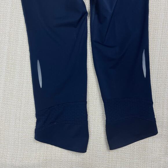 Under Armour Dark Navy Blue Compression Cropped Leggings Size‎ Small - Picture 7 of 7